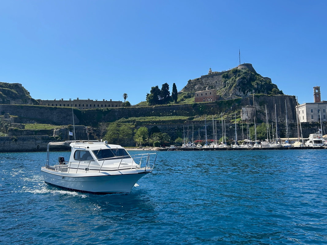 The Creta Mare Cruiser in Corfu